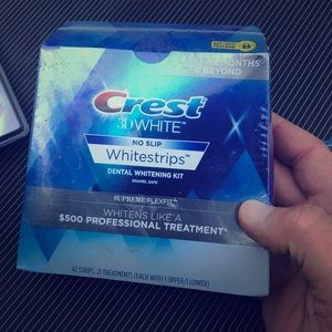 Crest white strips